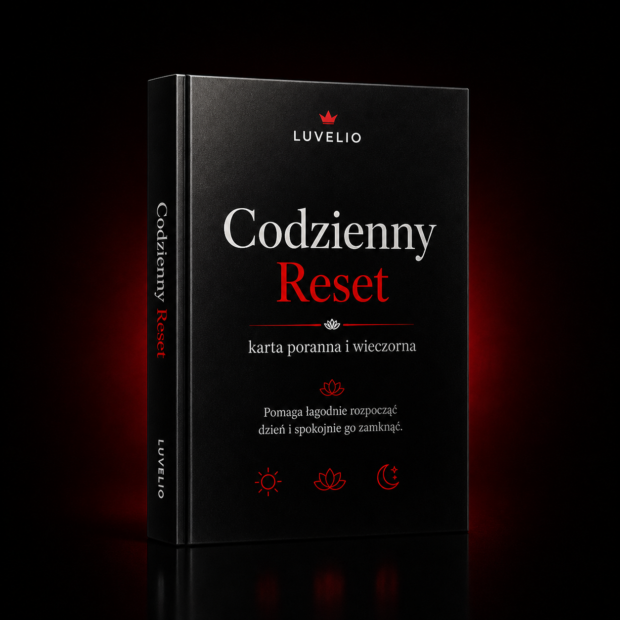 Codzienny Reset — karta poranna i wieczorna