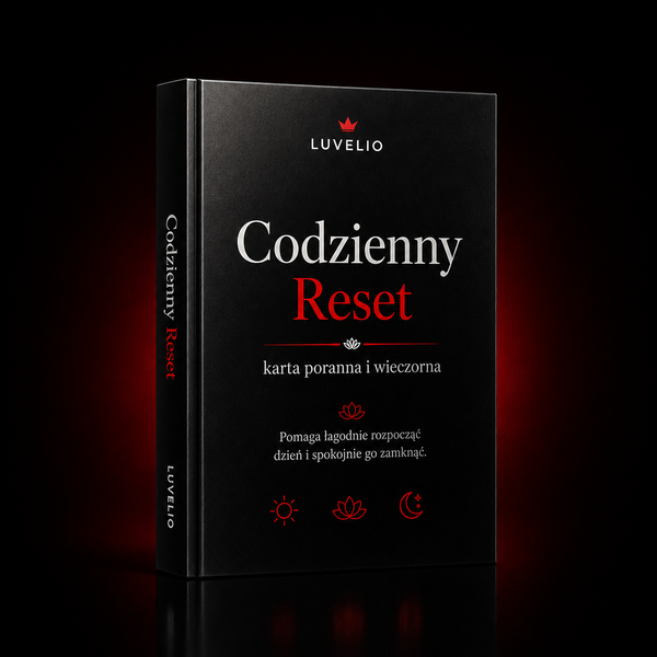 Codzienny Reset — karta poranna i wieczorna