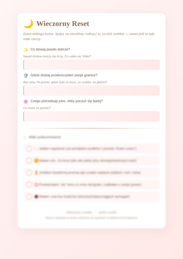 Strona 3 — Wieczorny Reset